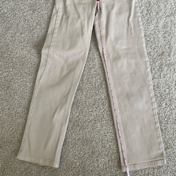 Aritzia Wilfred Free cream straight leg pants - Picture 6 of 8
